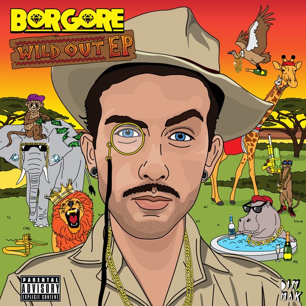DJ Borgore goes Wild Out on a safari with party animals - Borgore-Booty-Monsta-Image