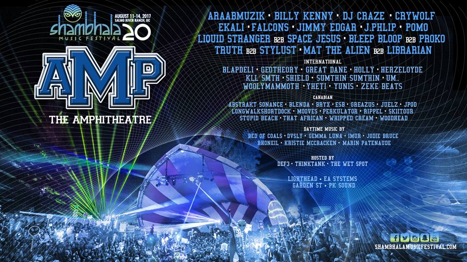 Amphitheatre Lineup