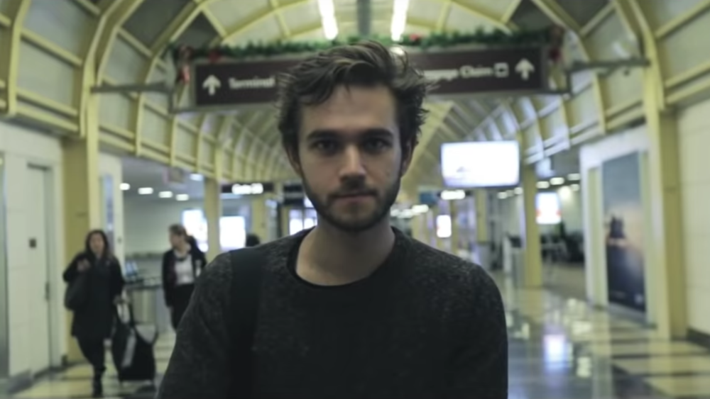 Screen shot from Zedd's "Zedd - 10 Year Recap"