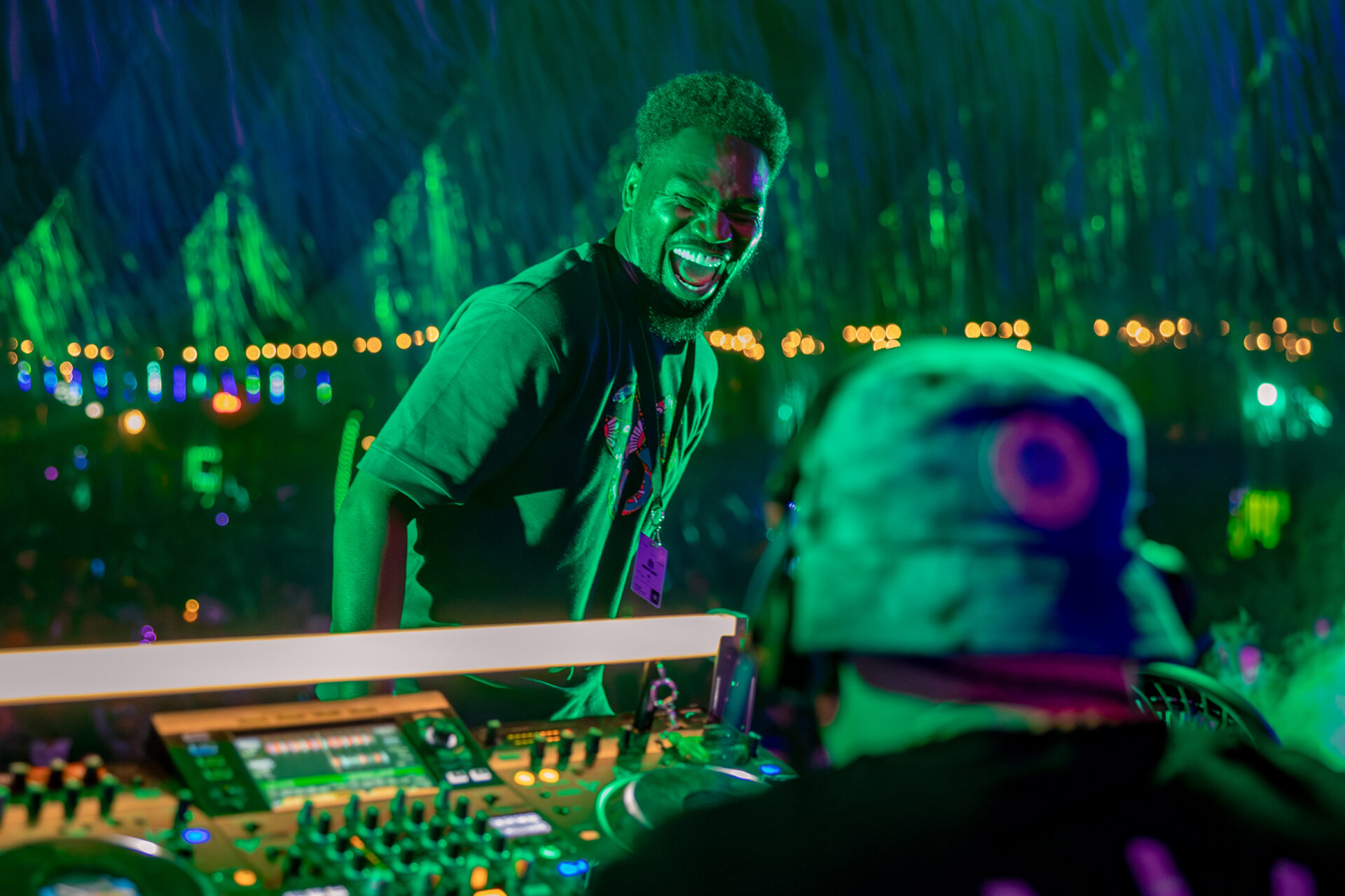 Magugu and Mat the Alien at Bass Coast 2024