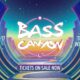 Bass Canyon 2025 poster/wallpaper with ticket on sale now text.